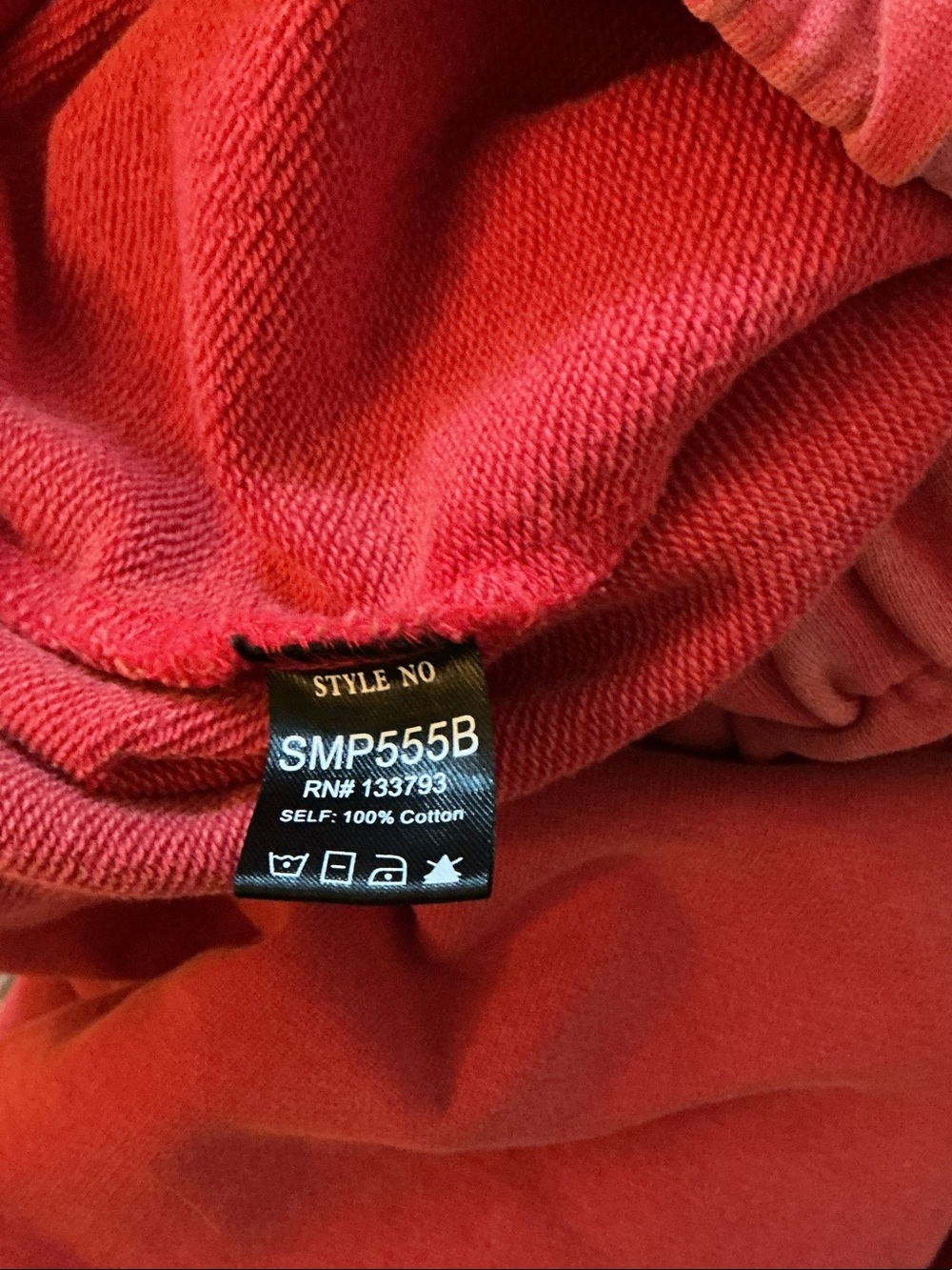 POL Wide-Leg Red Lounge Pants with Plaid Pockets - Picture 9 of 10